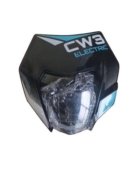 Phare avant LED avec carroserie noir CW3 