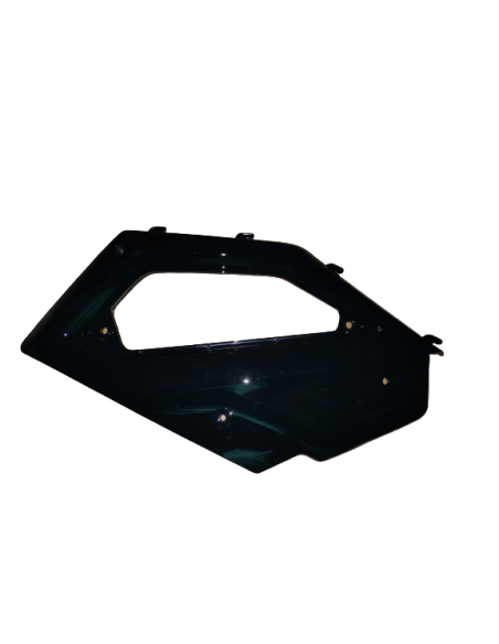 Carenage inf gauche de reservoir noir brillant e-roadster/max