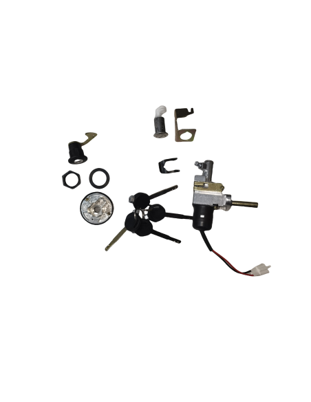 Set of lock and keys (4 keys + seat lock )