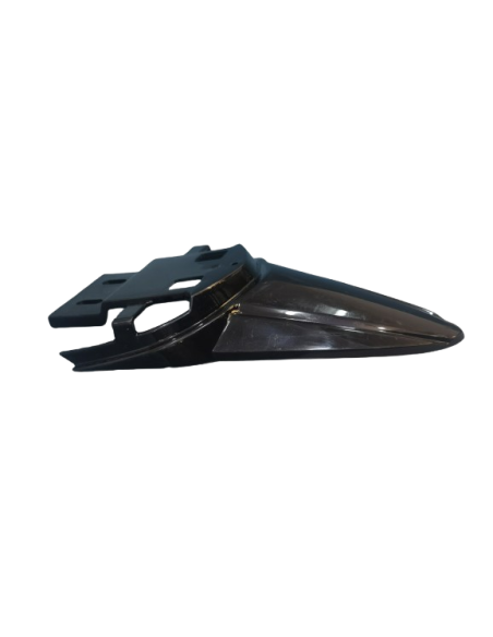 Black rear fender mudguard