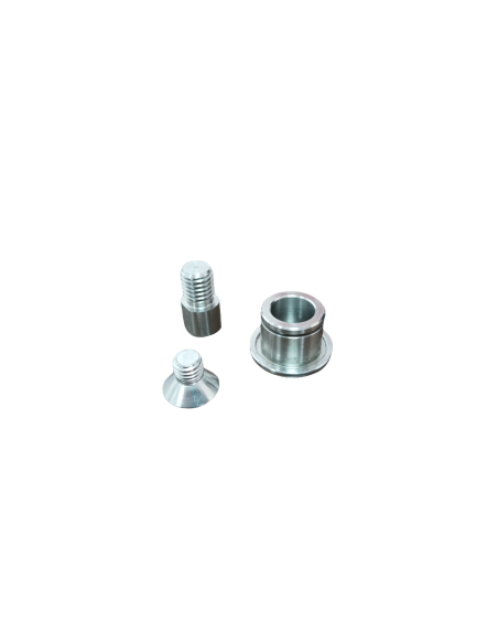 Side stay sleeve and screw