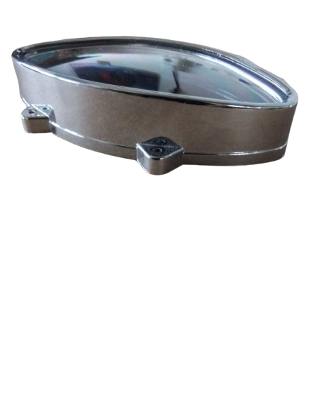 Chrome rim meter window kit