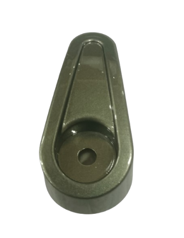 Crochet de casque vert armée brillant