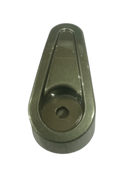 Crochet de casque vert armée brillant