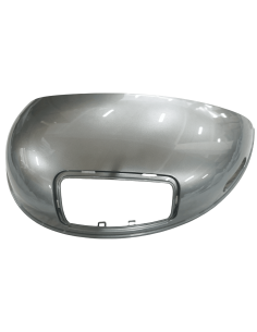 Right decoration body plate metallic grey