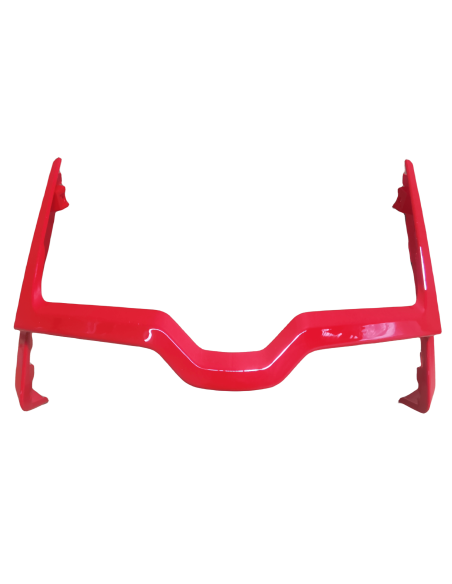 Face avant inférieure rouge e-scape one