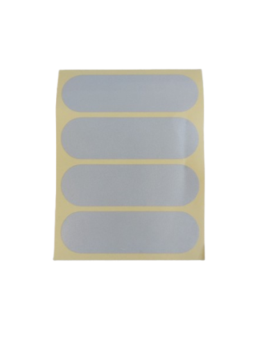 4 reflective helmet stickers