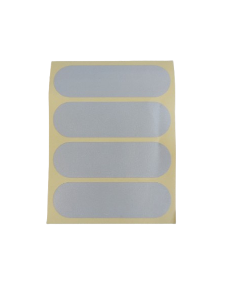 4 reflective helmet stickers