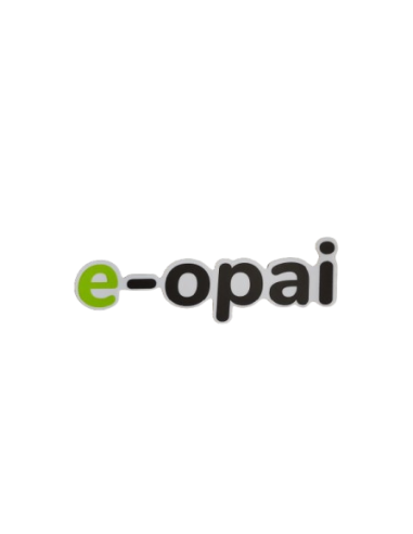 E-opai green/black sticker