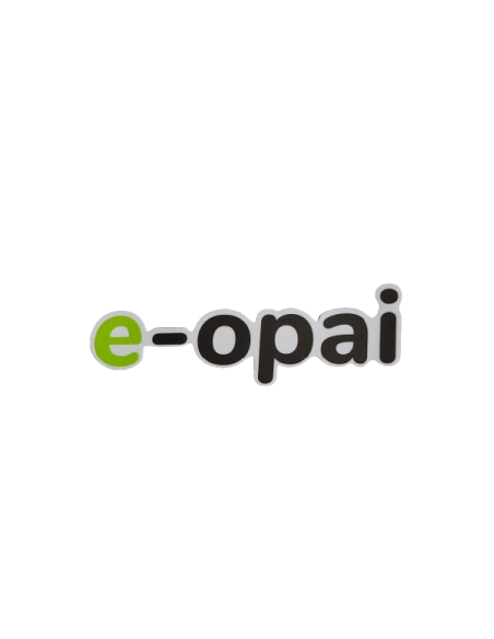 E-opai green/black sticker