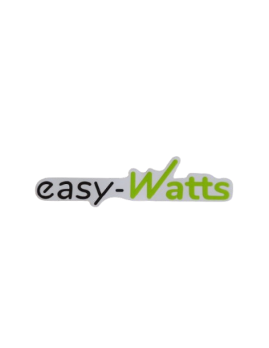 Sticker easy-watts noir/vert