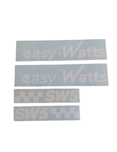 Complete sticker kit white sw5