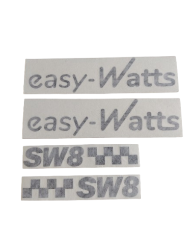Complete stickers kit black sw8
