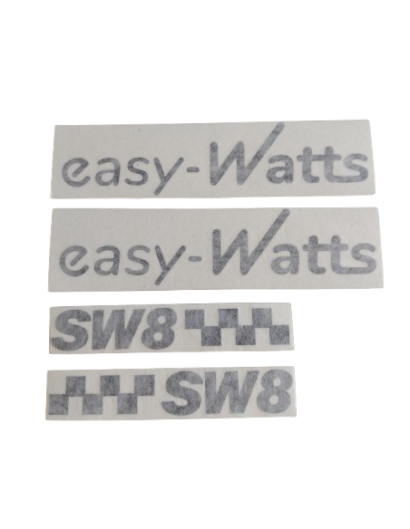 Complete stickers kit black sw8