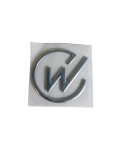 EW 3d chrome sticker