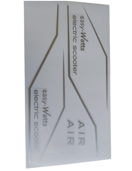 Kit autocollants complet e-trax air