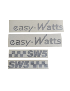 Kit autocollants complet noir SW5