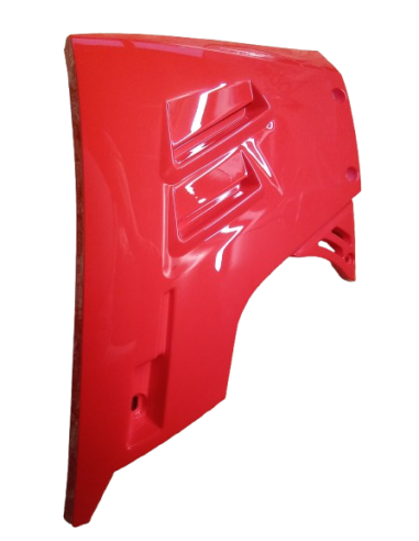 Engine side cover left red Hurricane