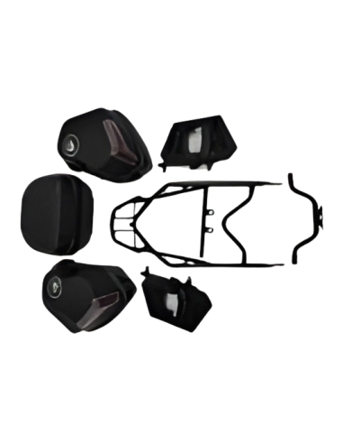 Rear support + tail box + side box Hurricane