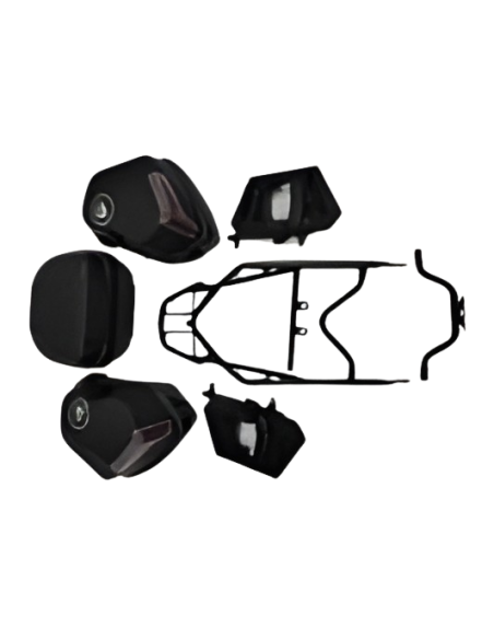 Rear support + tail box + side box Hurricane