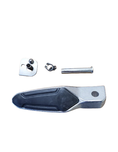 Left aluminum foot rest e-Odin