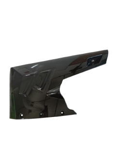 Engine side cover right black Hurricane