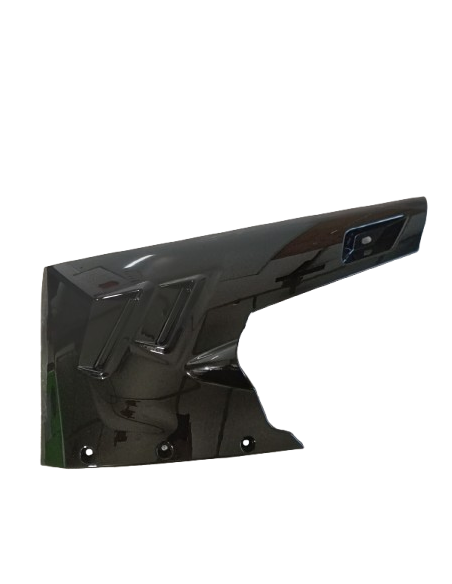 Engine side cover right black Hurricane