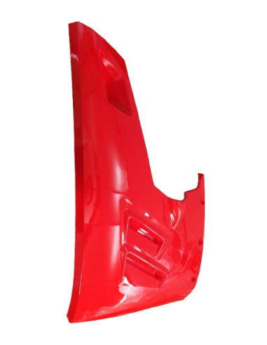 Engine side cover right red Hurricane