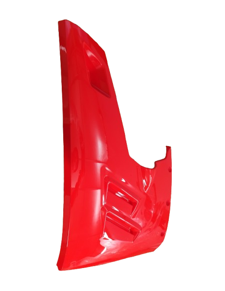 Engine side cover right red Hurricane