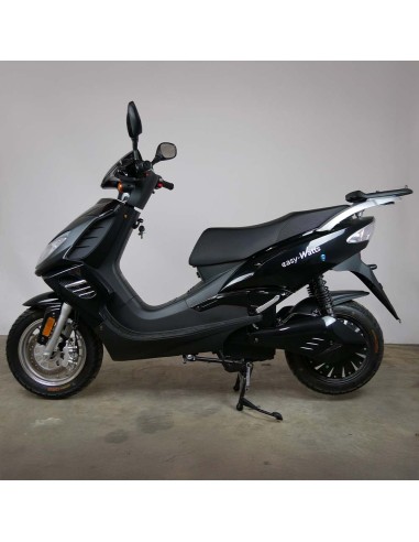 Scooter électrique d'occasion e-stock max noir brillant