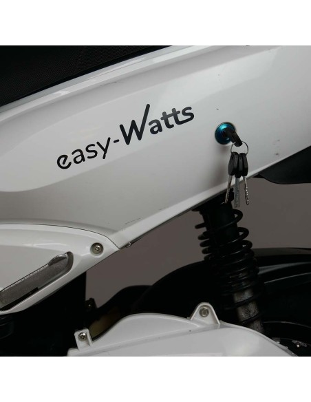 Scooter électrique d'occasion e-stock max blanc