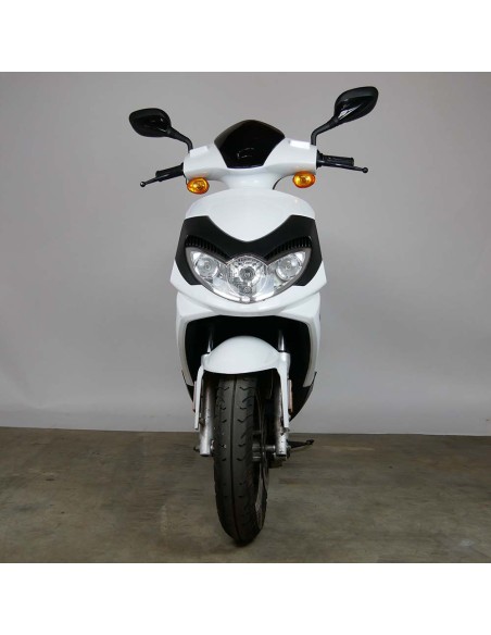 Scooter électrique d'occasion e-stock max blanc