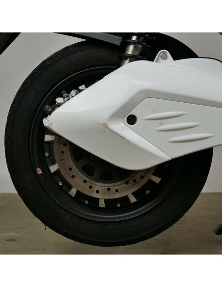 Scooter électrique d'occasion e-stock max blanc