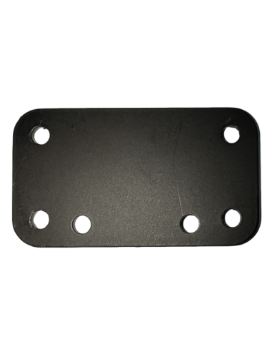 Battery cover lock mounting plate