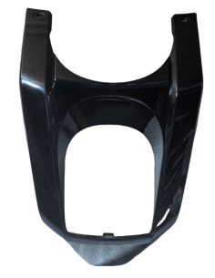 Center cover of storage box Bright black