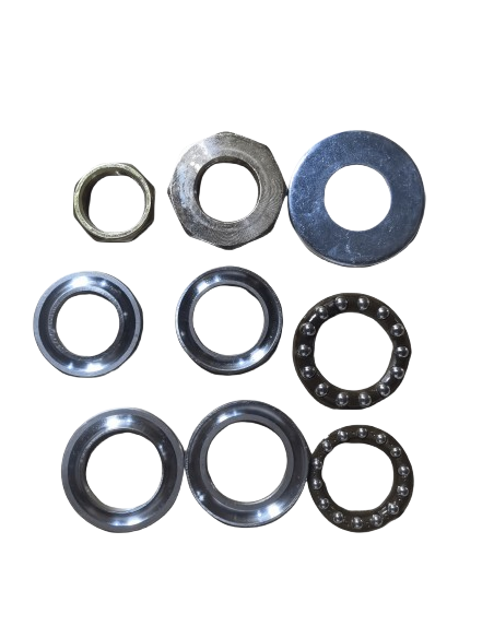 Full set of steel bowls