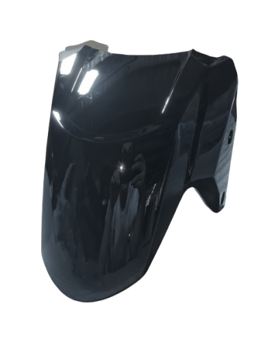 Front of front fender Bright black