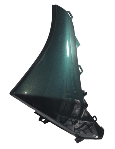 Left foot pedal decorative cover Metal green