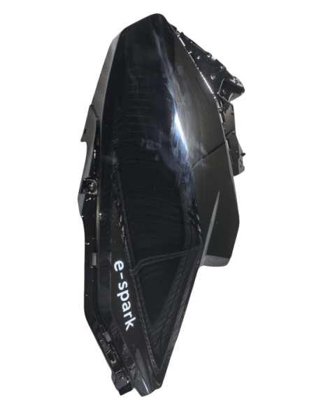 Right headlight side panel lower cover Bright black