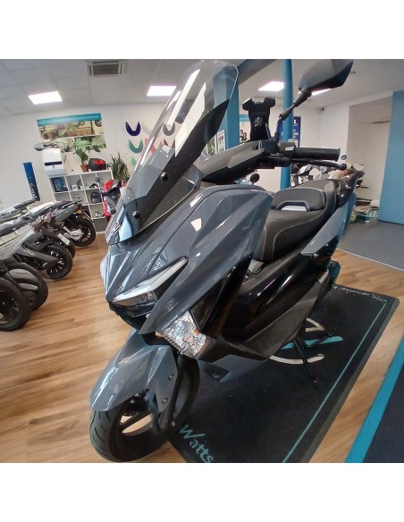 Scooter électrique d'occasion e-trax évolution gris nardo