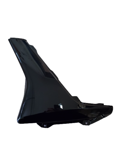 Left connection board of footrest shiny black