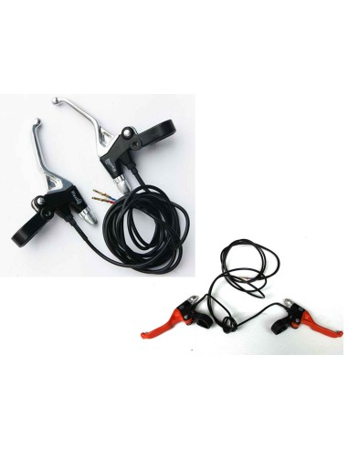 Paires de poignee de frein avant et arrière e-monster