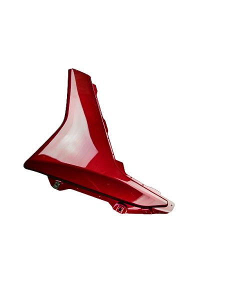 Pedal side cover, left metalic red tiger  - 1