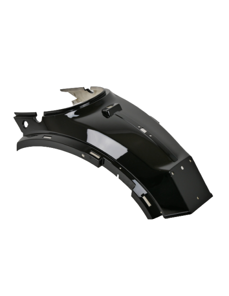 Coque arriere noir brillant e-retro  - 1