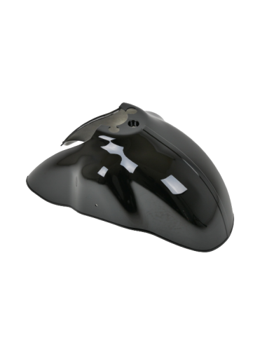 Garde boue av noir brillant e-retro  - 1