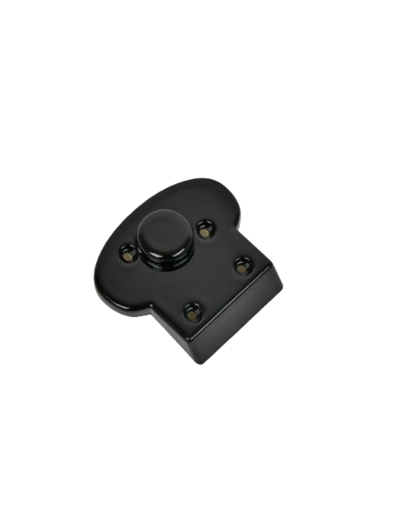 Bouchon feu de plaque noir brillant e-retro  - 1