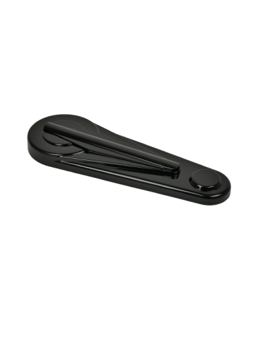 Cache bras oscillant noir brillant e-retro  - 1