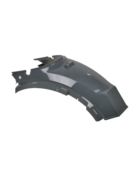 Coque arriere gris souris e-retro  - 1