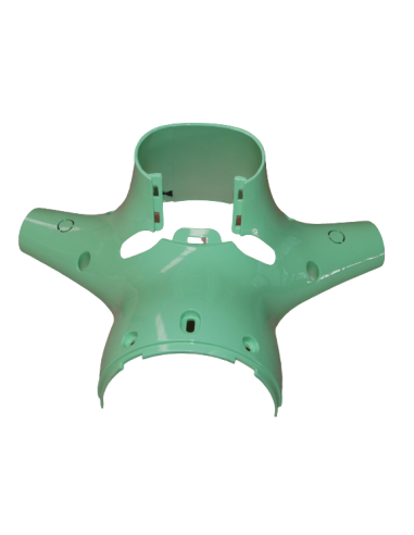 Tete de fourche inferieur vert e-retro  - 1