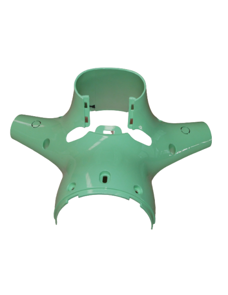 Tete de fourche inferieur vert e-retro  - 1